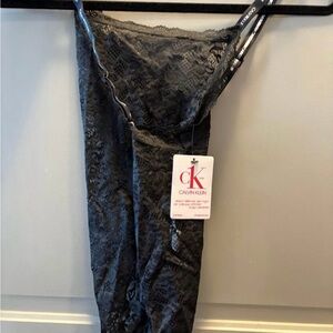 Calvin Klein Kids Black Lace Intimates